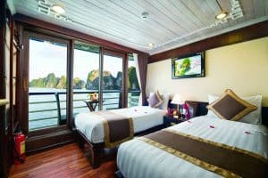 HALONG BAY 2 DAYS 1 NIGHT TOUR WITH APRICOT PREMIUM CRUISE